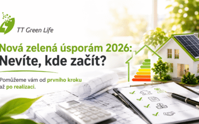 Nová zelená úsporám 2026: Nevíte, kde začít? Pomůžeme vám od prvního kroku až po realizaci.